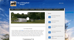 Desktop Screenshot of cityofkingsford.com